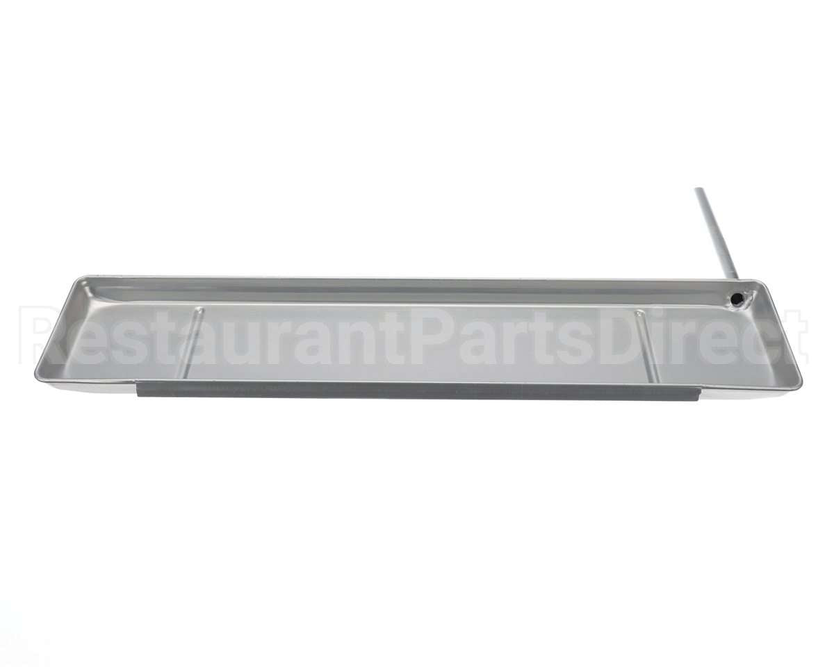700-60654-00 Traulsen Drip Pan Small, 1-32 Drain Out Rear