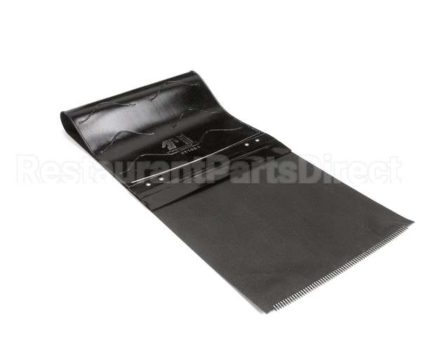 7001095 Antunes Black Wavy Silicone Belt