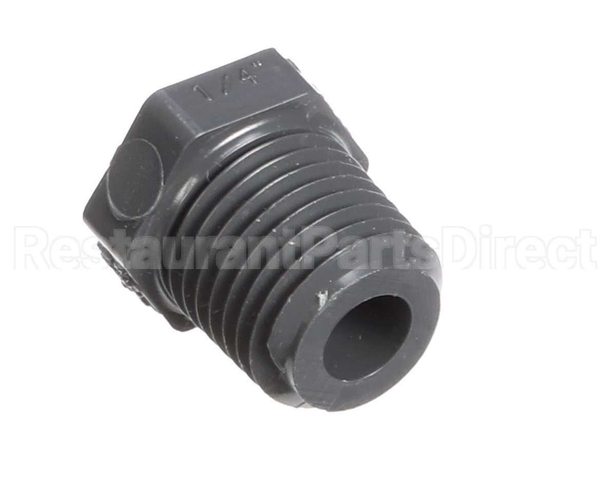 7002627 Antunes Plug, 1/4"Mpt, S80Pvc