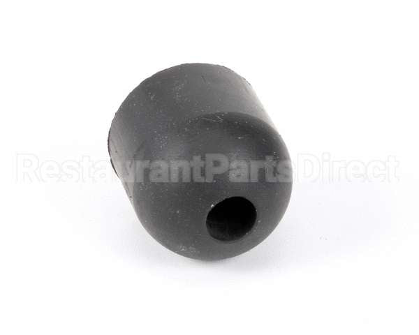 703-161A-- Beverage Air Bumper - Recess 1D Black