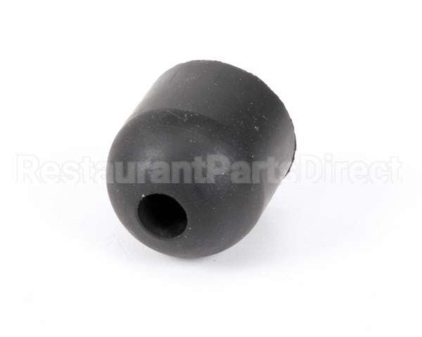 703-161A-- Beverage Air Bumper - Recess 1D Black