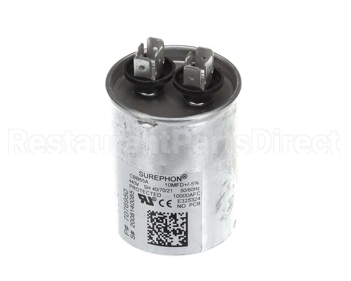 7076950 Heatcraft Run Capacitor 10Mfd/440V/Round