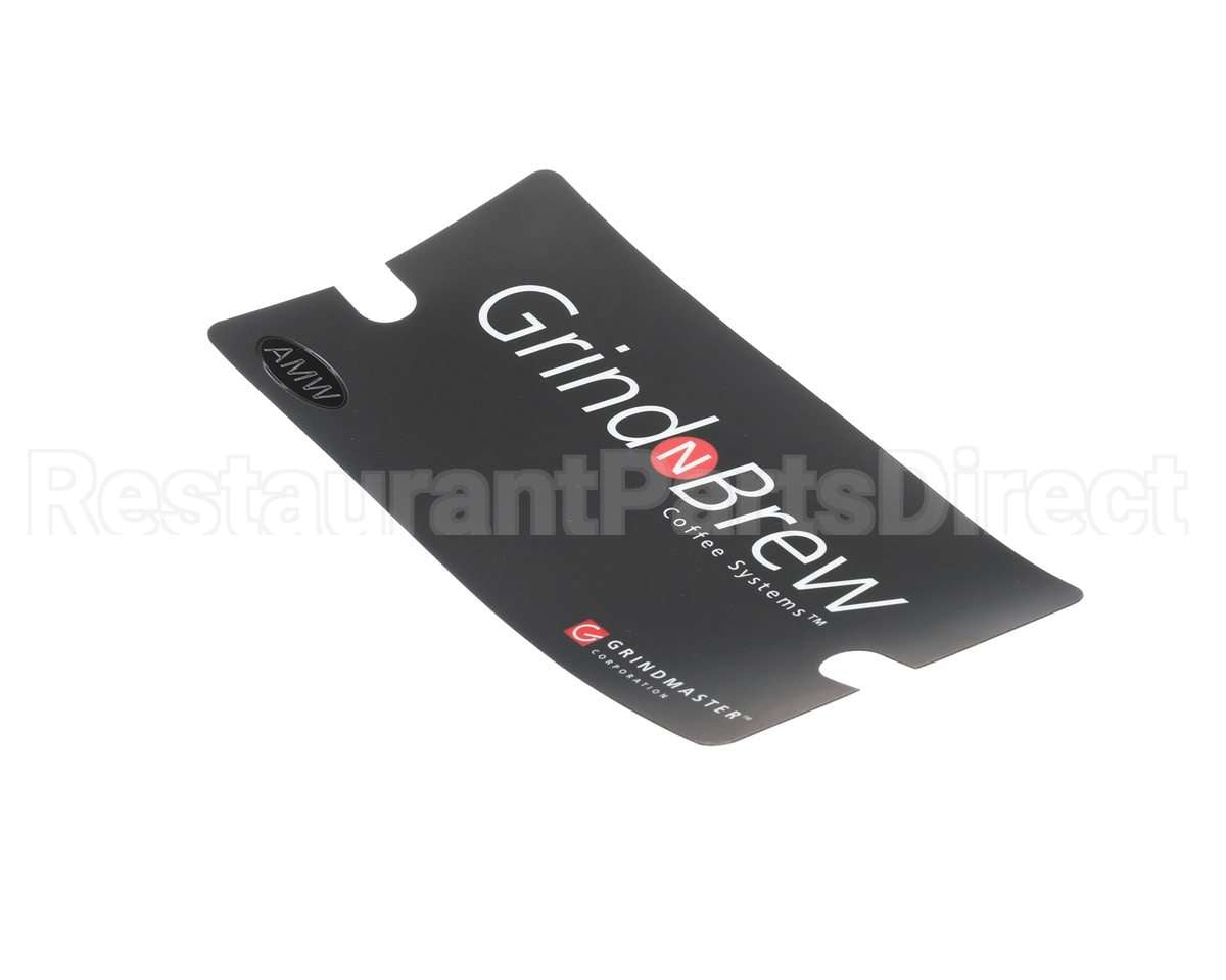 71103 Grindmaster Cecilware Decal, Gnb Front