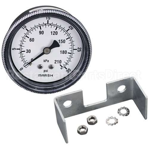 7173 Compatible Cleveland Pressure Gauge 2-1/2, 0-30 Psi