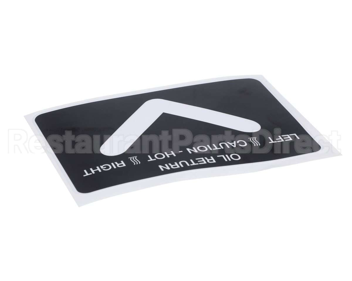 71777 Henny Penny Label Oil Return 34X