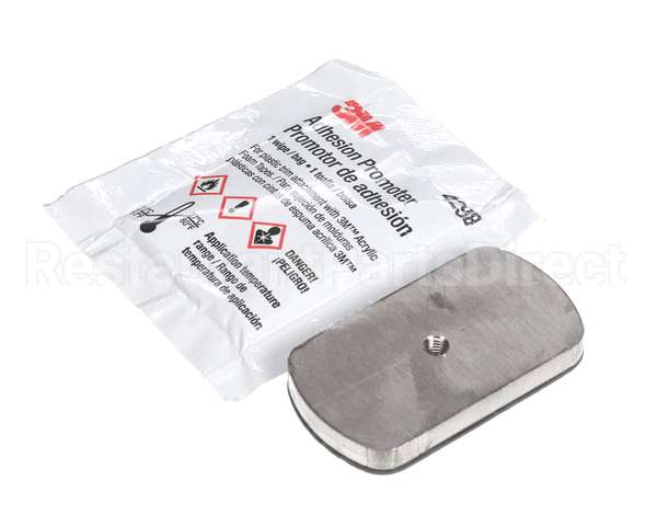 75-2697-1Y Zero Zone Bond Plate Dr Handle W/Adhesive