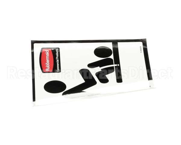 7818-L1 Rubbermaid Door Label