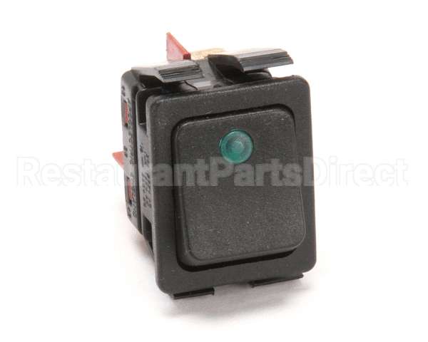 781870 Newco Switch,Black Rocker W/Grn