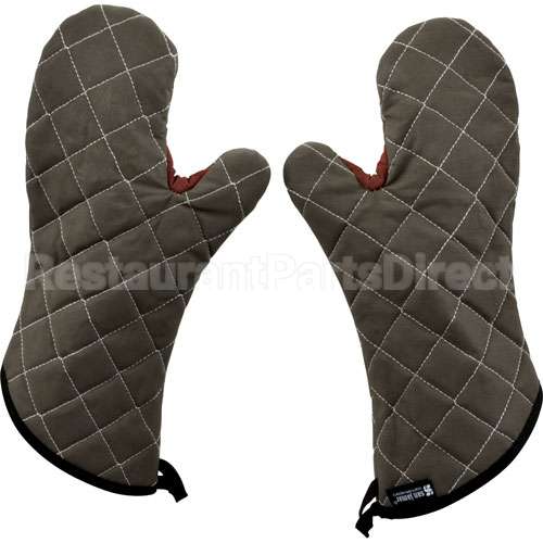 800FG15 Compatible San Jamar Mitt, Oven 15"L Pair Best Guard