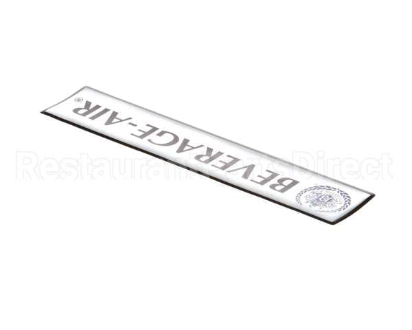 806-313B-01 Beverage Air Nameplate - Beverage-Air Large