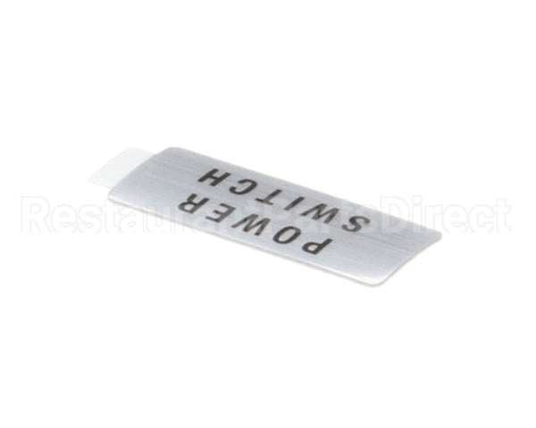 806-329D Beverage Air Label Power Switch H