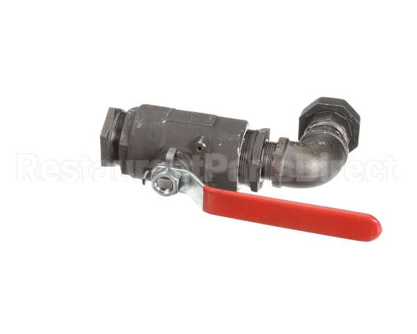 8064919SP Frymaster Drain Valve Assembly Kj3Fc/Gold Crrl