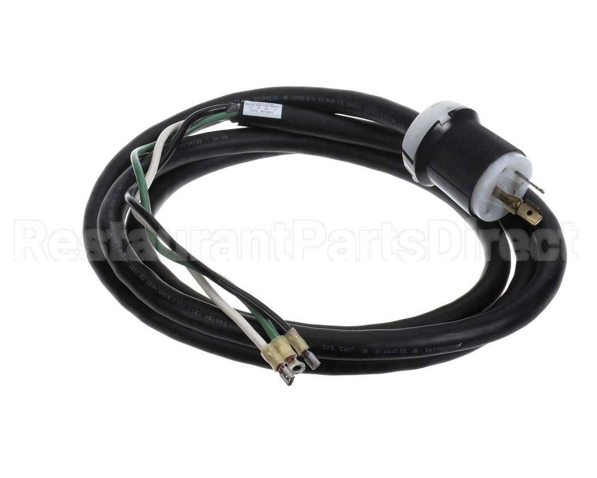 8076216 Frymaster Cord, 10/3 L5-30P 8Ft