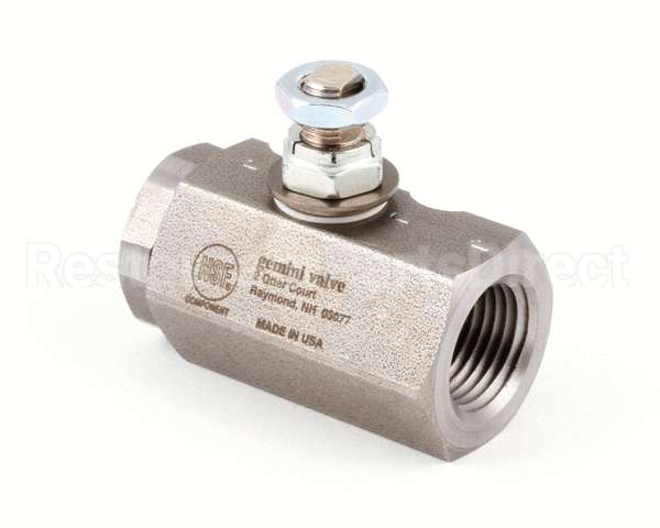 8102201 Frymaster Valve, Gemini 1/2 Ball W/Studs