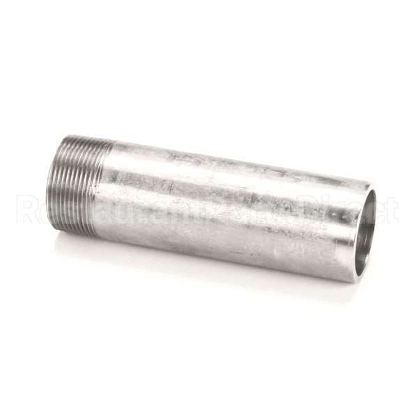 8130784 Compatible Frymaster Nipple, Toe 1-1/2Npt X 6 S/S