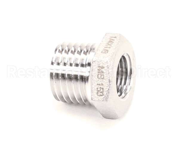 8130807 Frymaster Bushing, 1/4Mnpt X 1/8Fnpt Ss