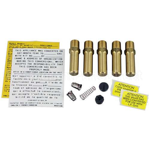 8262020 Compatible Frymaster Sr62 Nat To Lp Cnvrsnkit