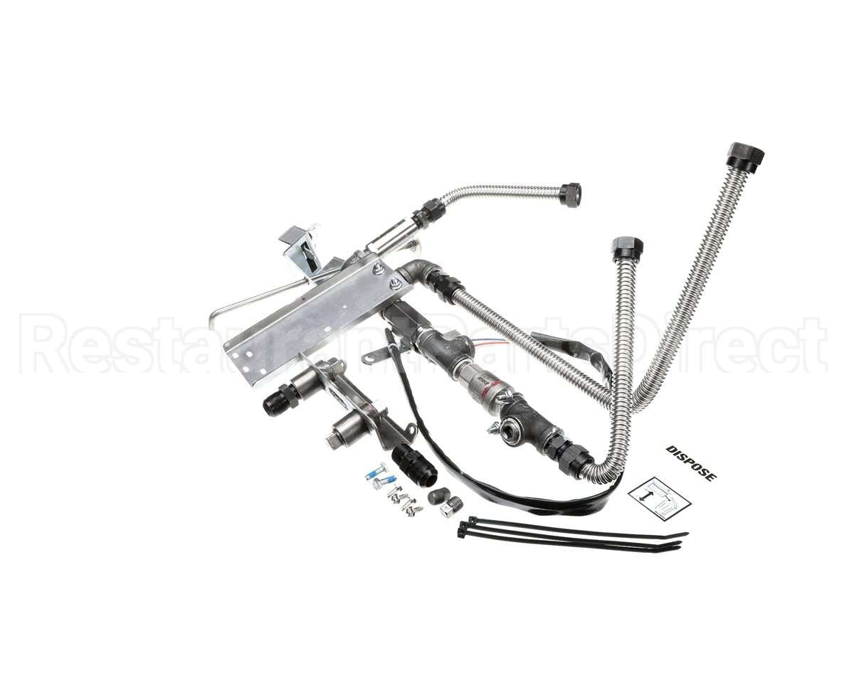 8263184 Frymaster Kit, Ocf Gas 3Bat Rear Oil Dsp