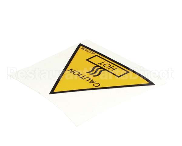 83370-2 Henny Penny Label-Caution Hot, Ul, Mylar
