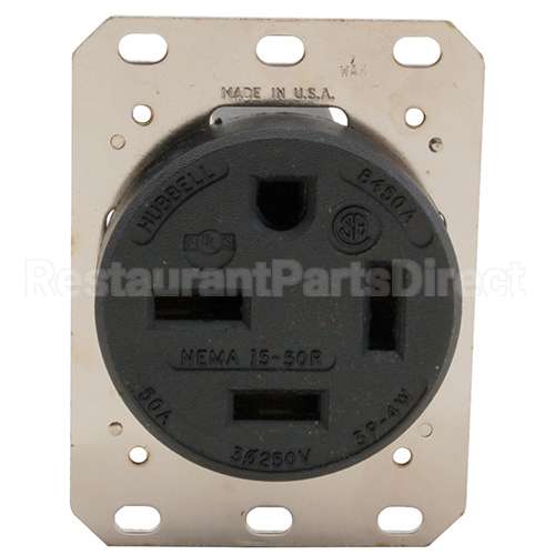 8450A Compatible Hubbell Receptacle(250V, 50A)