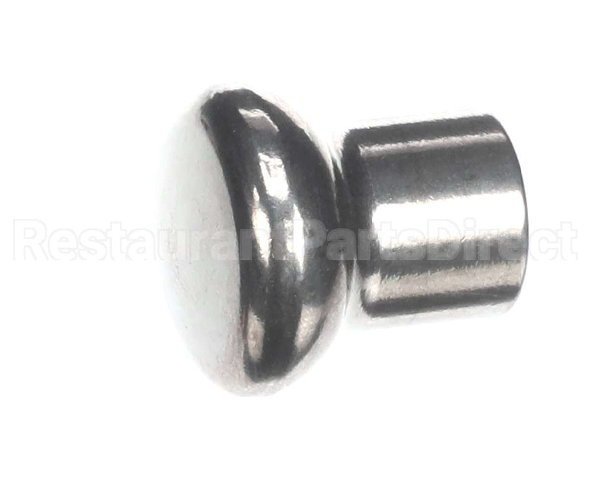 86246 Grindmaster Cecilware Knob, Lid Special, 303 S/S, Re