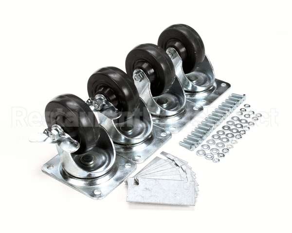 872069 TRUE Caster Kit 4 Trcb Set/4 Swivel