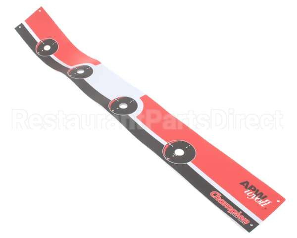 8824648 Apw Wyott Decal, Front Panel Gcb/Gcrb/Gg