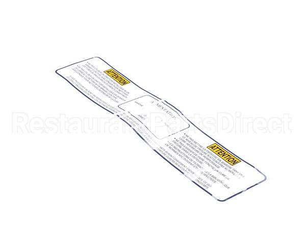 88540 Henny Penny Label-Pwr/Pmp/Mlt, Kfc, Fre