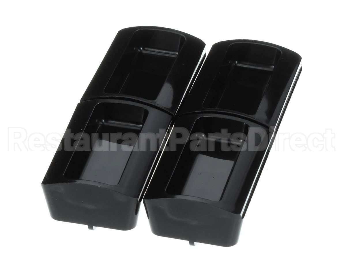 88732 Server Portion Tray, .45 Fl Oz Blk, 4 Pack