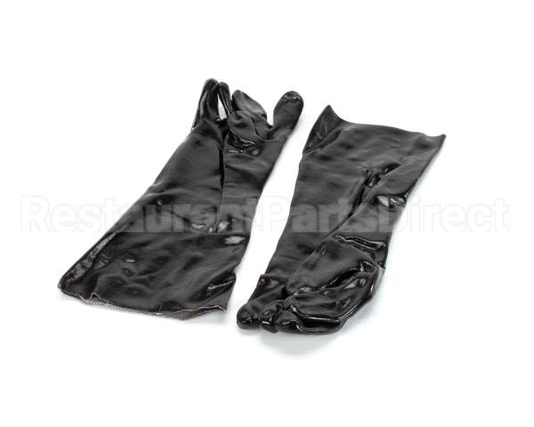 89-834 Prince Castle Gloves,Fryer,(Pair) 18In Blk P