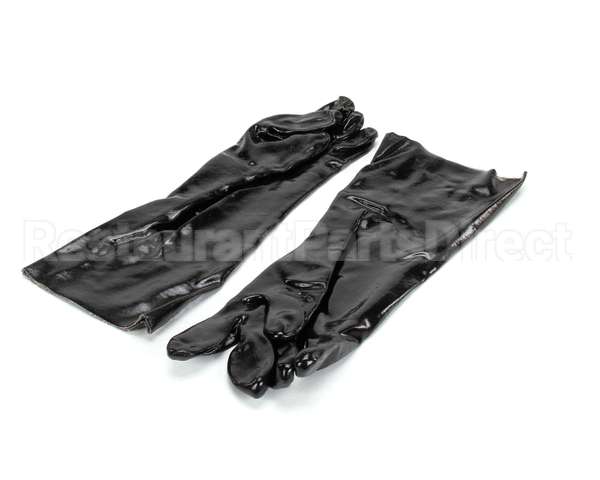 89-834 Prince Castle Gloves,Fryer,(Pair) 18In Blk P