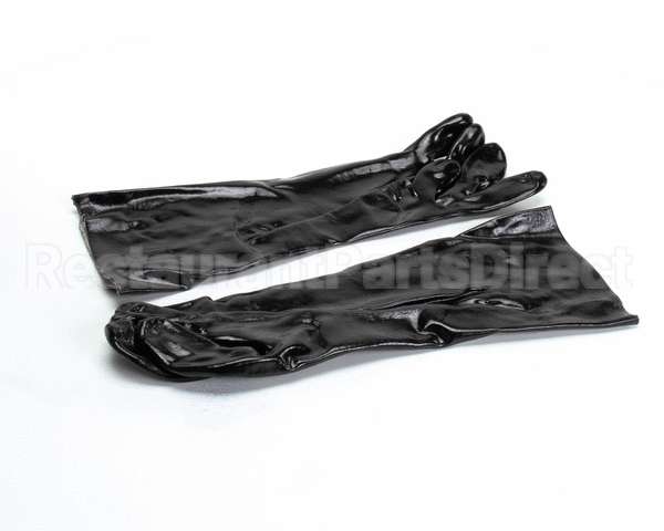 89-834 Prince Castle Gloves,Fryer,(Pair) 18In Blk P