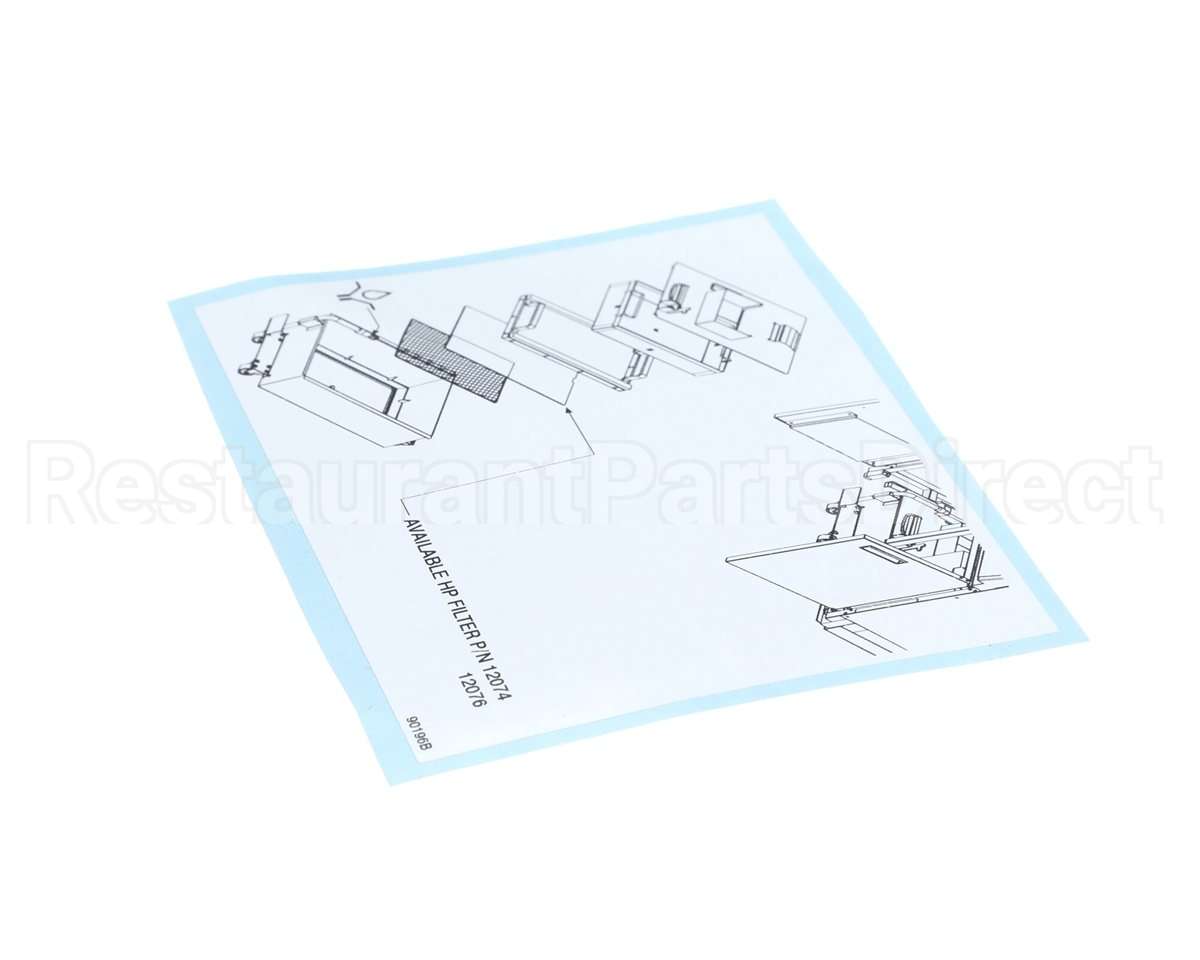 90196 Henny Penny Label-Replacement Filter