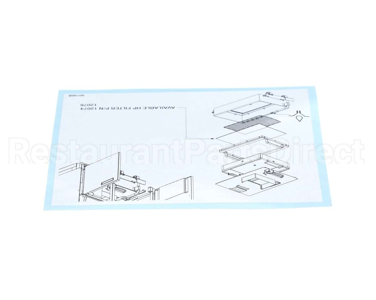 90196 Henny Penny Label-Replacement Filter