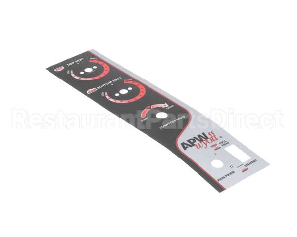 93310070 Apw Wyott Label, Bt15 Control