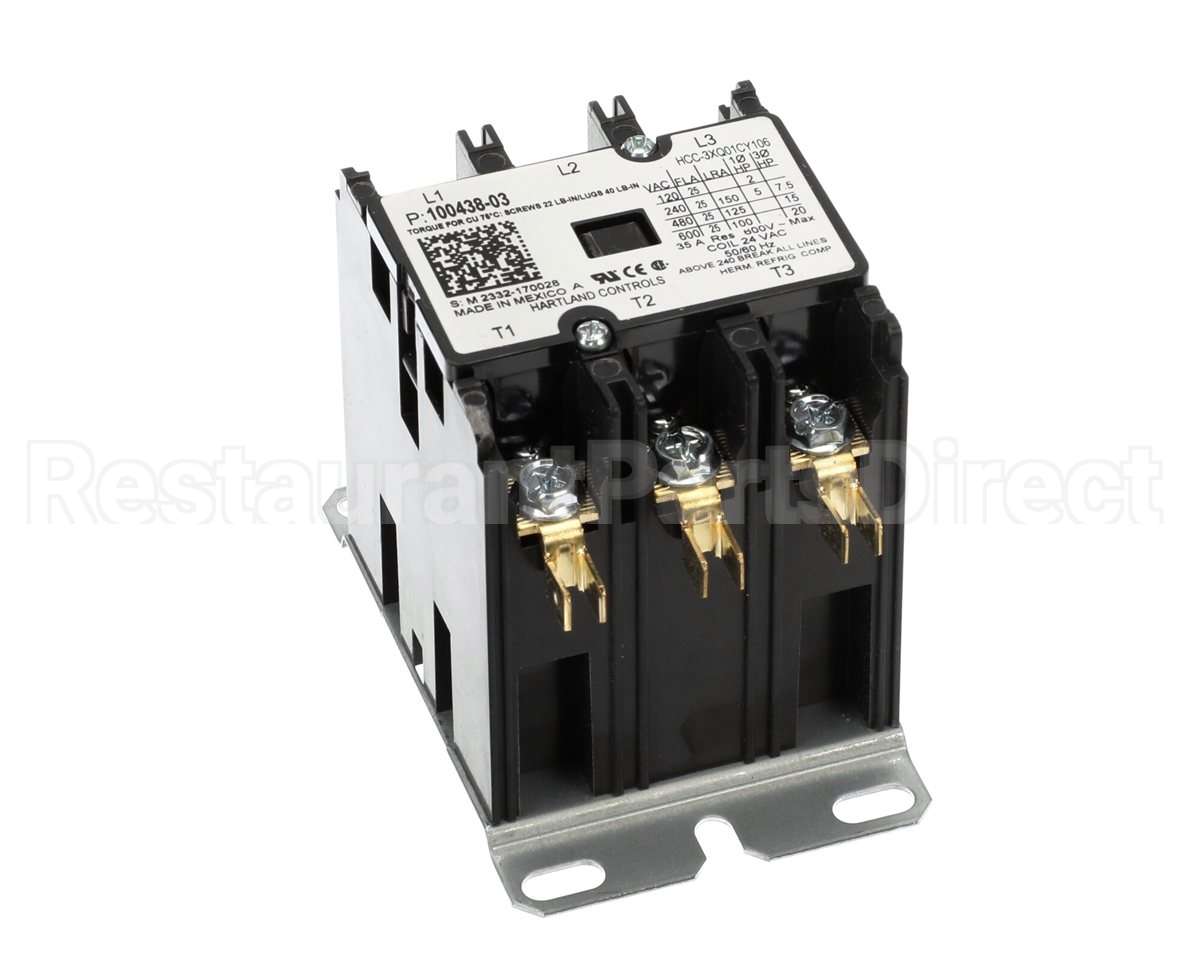 95M57 Heatcraft 24V(460V) 25Amp 3P Contactor