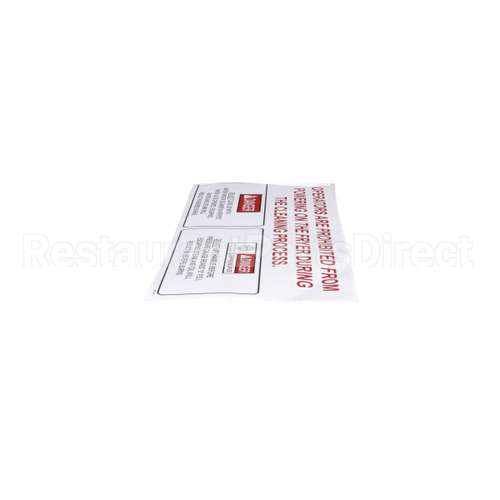 96705 Henny Penny Label-Operational Haz, Aus