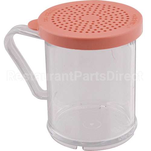 96SKRM(135) Compatible Cambro Shaker W/Med Lid -135 10 Oz Clear