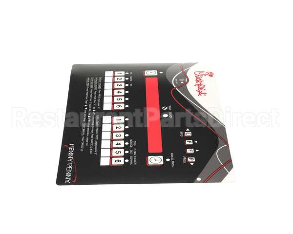 97552 Henny Penny Control Panel Decal