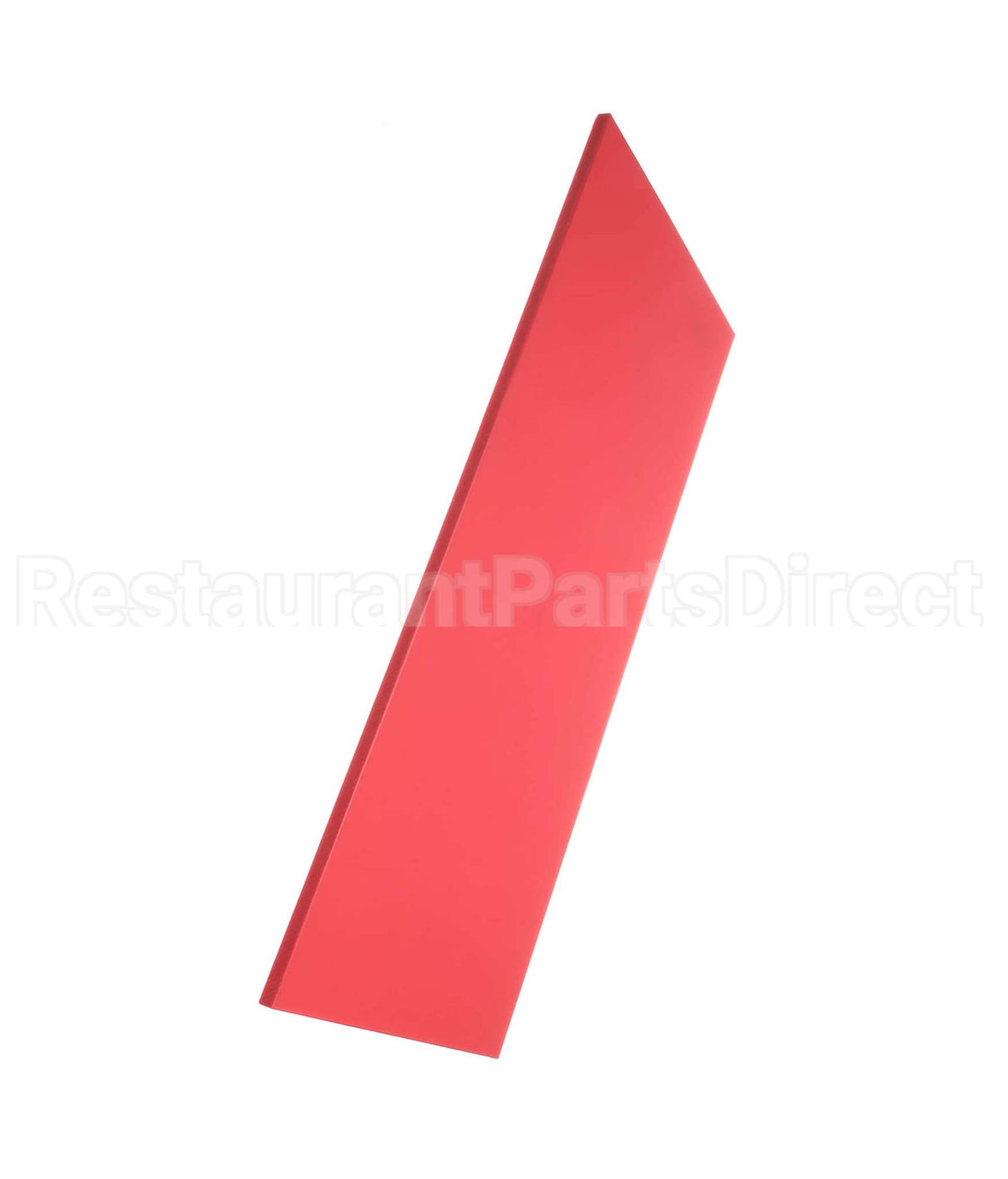 979072 TRUE Cut Board 1/2 X 11 3/4 X 27 Red Bev Edge