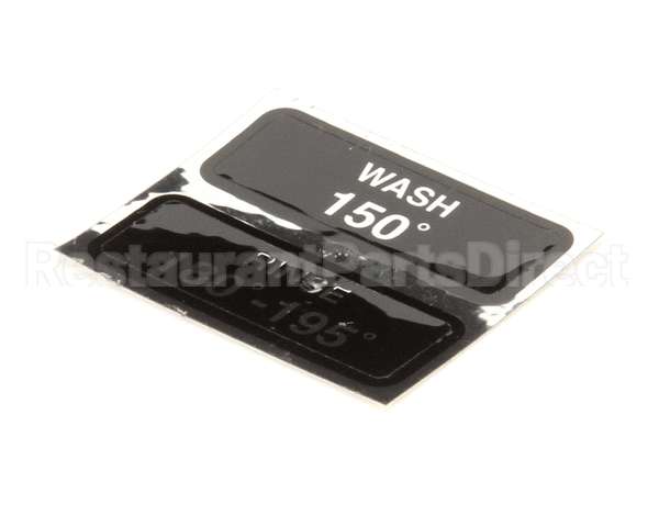 9905-100-43-21 Jackson Decal, Wash And Rinse Temperature