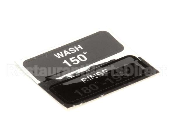 9905-100-43-21 Jackson Decal, Wash And Rinse Temperature