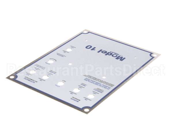 9905-500-07-10 Jackson A-Panel, Control Decal W/Overload