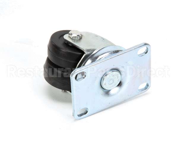99641 Silver King Caster Plate 2 In Wh/2 7/8 In Th