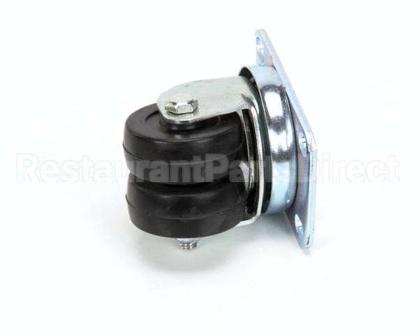 99641 Silver King Caster Plate 2 In Wh/2 7/8 In Th