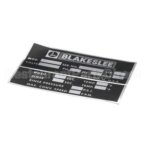 99705 Compatible Blakeslee Data Label