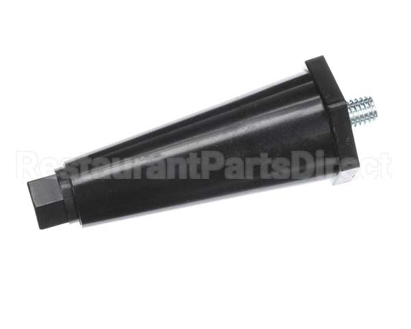 A545-004 Grindmaster Cecilware Leg 4 Black Plastic Hex Toe