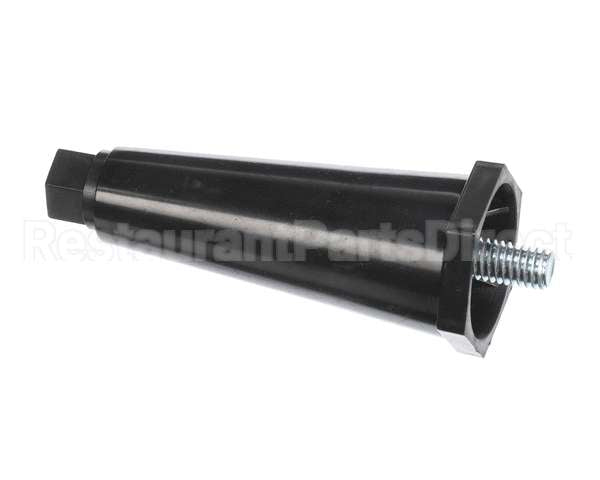 A545-004 Grindmaster Cecilware Leg 4 Black Plastic Hex Toe
