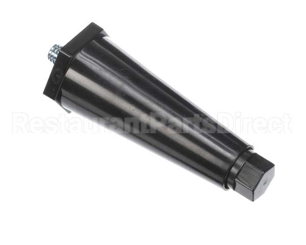 A545-004 Grindmaster Cecilware Leg 4 Black Plastic Hex Toe