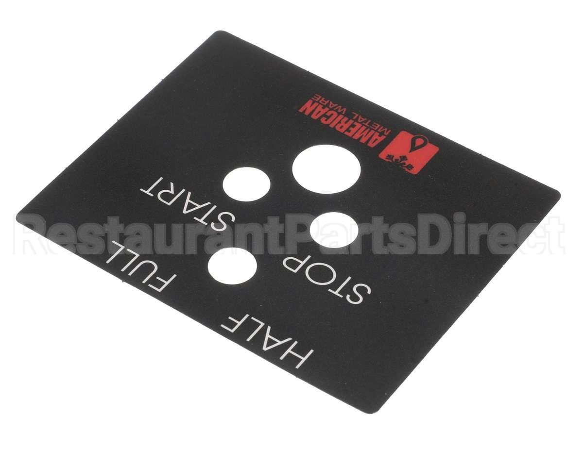 A546-009 Grindmaster Cecilware 1/2-Full Batch Decalfor Ncc T